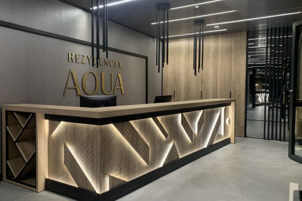 Aqua hotel recepcja